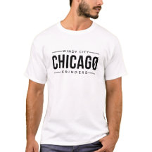 Cidade Ventosa Tipografia Vintage Chicago Grinders