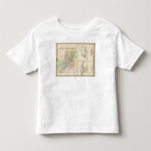 Camiseta Cidades de Centralia & de Grand Rapids