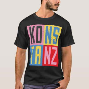 Camiseta cidades de Constança projetam amigo