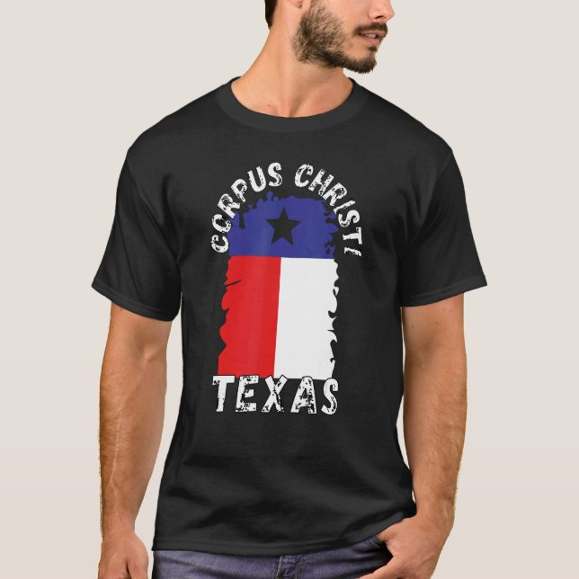 Camiseta Cidades do Texas Corpus Christi 2 (Frente)