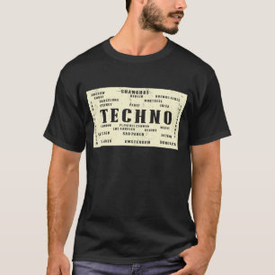 Camiseta Cidades internacionais subterrâneas do delírio d