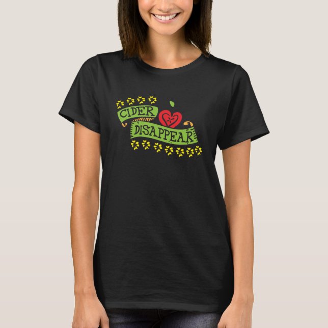 Camiseta Cider Disappear Vinegar Condiment (Frente)