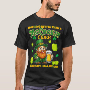 Camiseta Cider Mccockin Mccain humor engraçado do dia de Sã