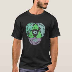 Camiseta Ciência 42 Resposta Ao Universo Da Vida E Tudo