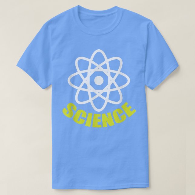 Camiseta Ciência Cientista (Frente do Design)