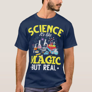 Camiseta Ciência Como Magia É Magia Mas Real