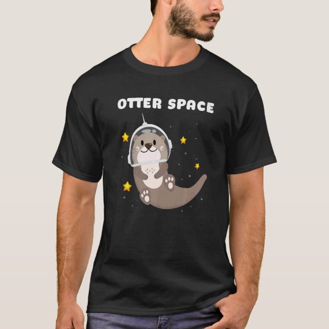 Camiseta Ciência da Astronauta Espacial Exterior (Frente)