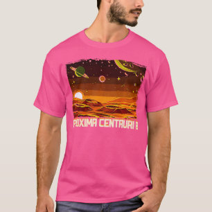 Camiseta Ciência da Astronomia do Planeta Centauri B Exopla