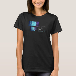 Camiseta Ciência da Computação Programador Python Comer Cód