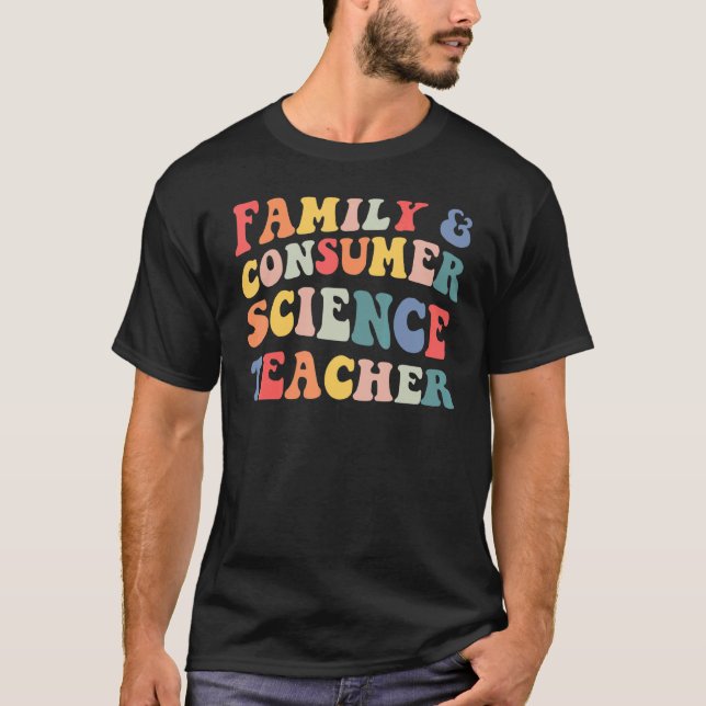 Camiseta Ciência da Família e do Consumidor Enfrenta Profes (Frente)
