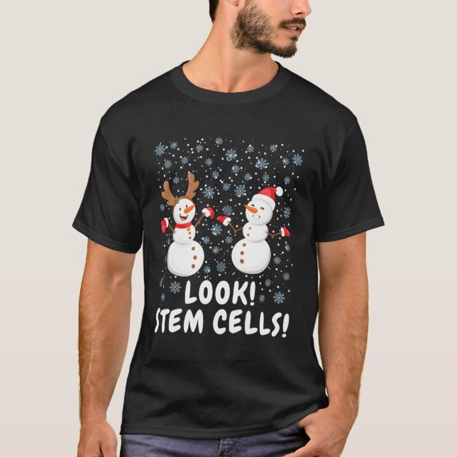 Camiseta Ciência da Neve das Células (Frente)
