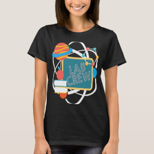 Camiseta Ciência Da Tripulação De Laboratório Foi Uma Festa