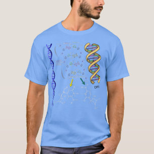 Camiseta Ciência das Moléculas de Fórmula Química de Dupla 