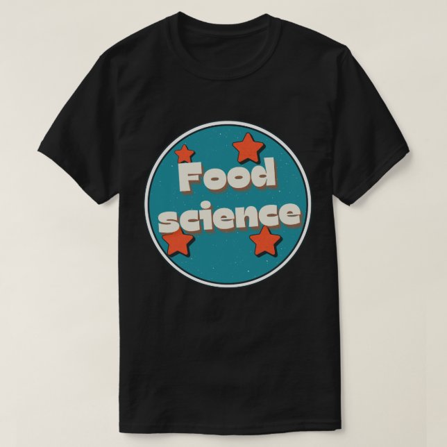 Camiseta Ciência de alimentos (Frente do Design)