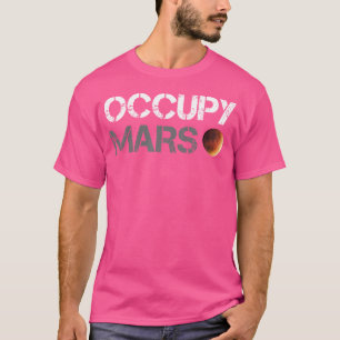 Camiseta Ciência de Fogão do Explorador Espacial do Occupy