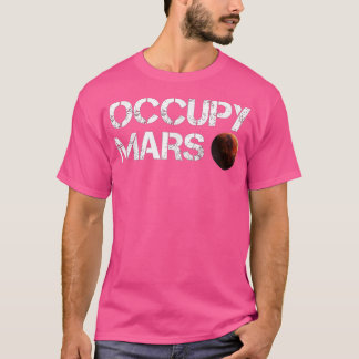 Camiseta Ciência de Fogão do Explorador Espacial do Occupy