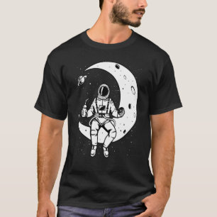 Camiseta Ciência de foguetes de exploração espacial astrona