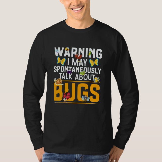 Camiseta Ciência de insetos Bug Falo espontaneamente sobre  (Frente)