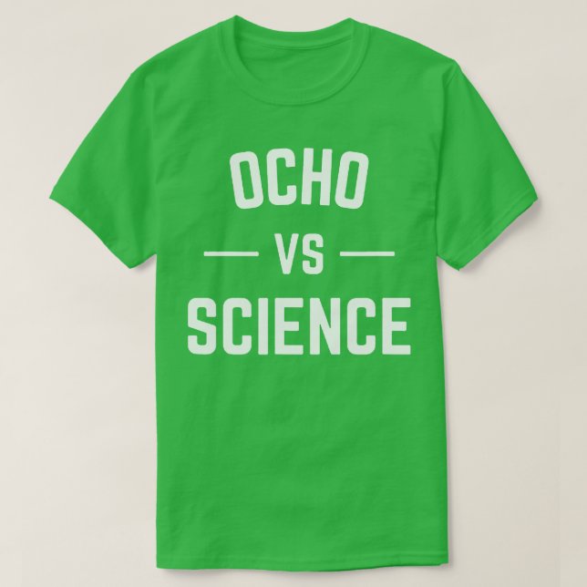 CAMISETA CIÊNCIA DE OCHO VS (Frente do Design)