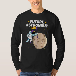 Camiseta Ciência do Espaço Exterior Aterrisagem Lunar Unive