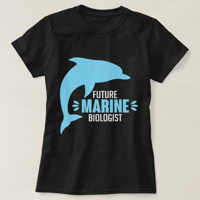 Camiseta Ciência do Oceano: Futuro Marinho (Frente do Design)
