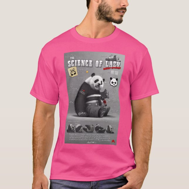 Camiseta Ciência Dos Preguiçosos (Frente)