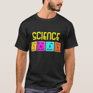 Camiseta Ciência e Biologia do Dia da Ciência Professora Mi