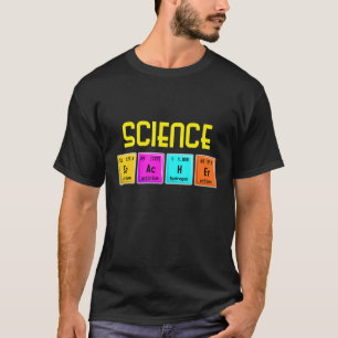 Camiseta Ciência e Biologia do Dia da Ciência Professora Mi