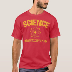 Camiseta Ciência É como Magia, exceto que é Premium