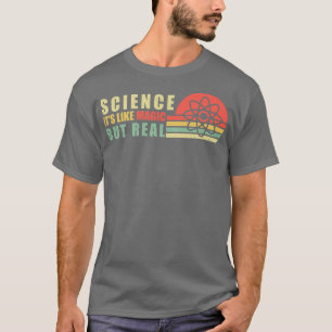 Camiseta Ciência É Como Magia, Mas Professora Verdadeira.