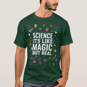 Camiseta Ciência É como Magia, mas Química Verdadeiramente