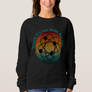 Camiseta ciência é como mágica mas real