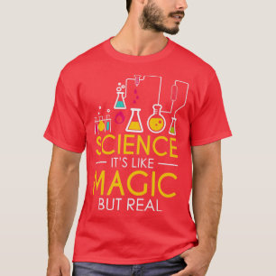 Camiseta ciência é como mágica, mas real 4