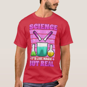 Camiseta Ciência é como mágica, mas real, química