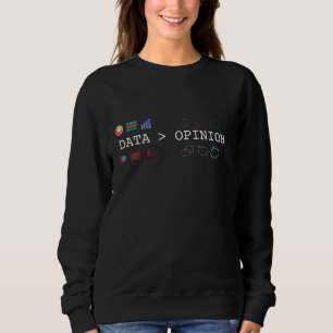 Camiseta Ciência e Estatísticas de Dados - Dados é Maior qu
