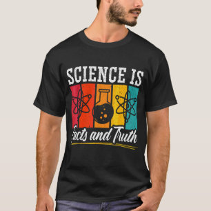 Camiseta Ciência É Fatos E A Verdade Biologia Química Traba