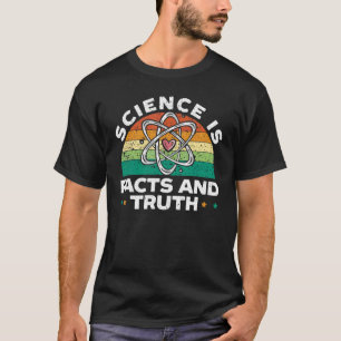 Camiseta Ciência É Fatos E A Verdade Biologia Química Traba
