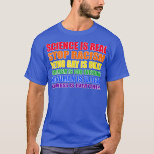 Camiseta Ciência É Gay De Parada Real É Ok Feminismo Lgbt 5