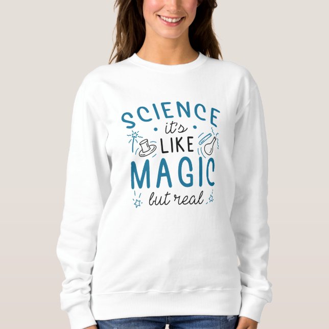 Camiseta Ciência É Magia Mas Real (Frente)