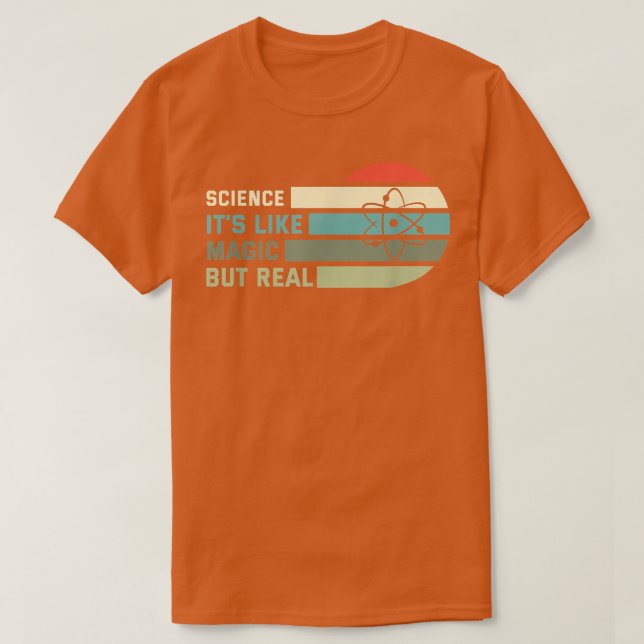 Camiseta Ciência É Magia Mas Real 2017 (Frente do Design)