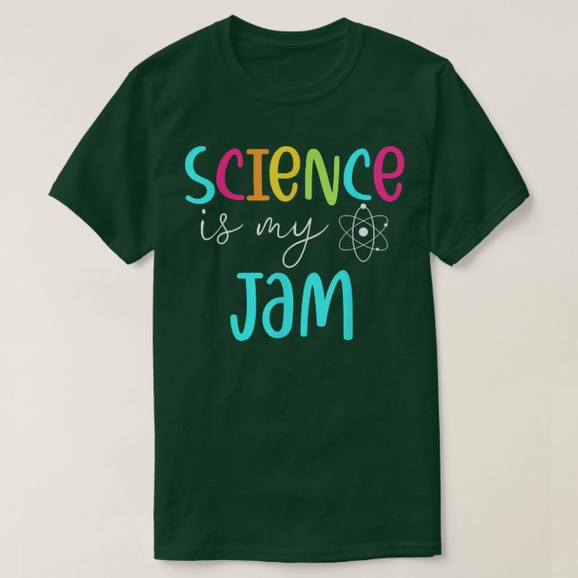 Camiseta Ciência É Minha Apreciação De Professores De Ciênc (Frente do Design)
