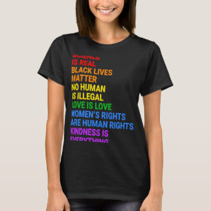 Camiseta Ciência é o verdadeiro LGTBQ+ Queer Pride Mo