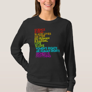 Camiseta Ciência É Orgulho Lgbt Comunidade Humana R