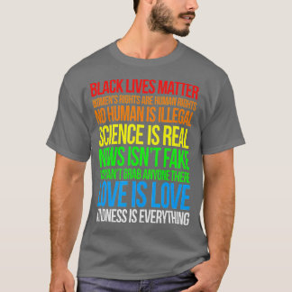 Camiseta Ciência é Real Black Lives Matter Month (1)