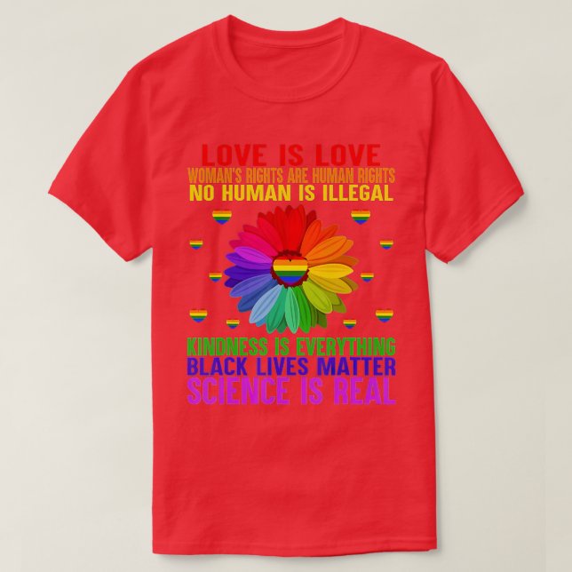 Camiseta Ciência é Real Black Lives Matter Month (1) (Frente do Design)