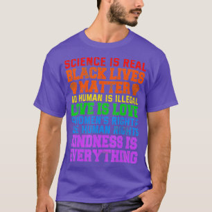 Camiseta Ciência é Real Black Lives Matter Month (1)