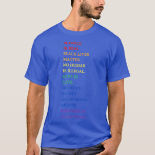 Camiseta Ciência é Real Black Lives Matter Month (1)