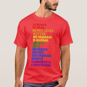 Camiseta Ciência é Real Black Lives Matter Month (1)