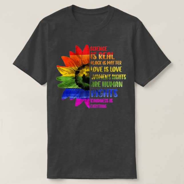 Camiseta Ciência é Real Black Lives Matter Month (2 (Frente do Design)