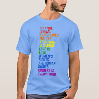 Camiseta Ciência é Real Black Lives Matter Month (4
